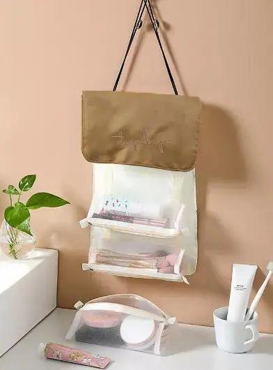 包就够了分类收纳4小包可独立使用这才是包包该有的样子！mg不朽情缘游戏平台全家旅行洗护四合一化妆收纳包这1小(图3)